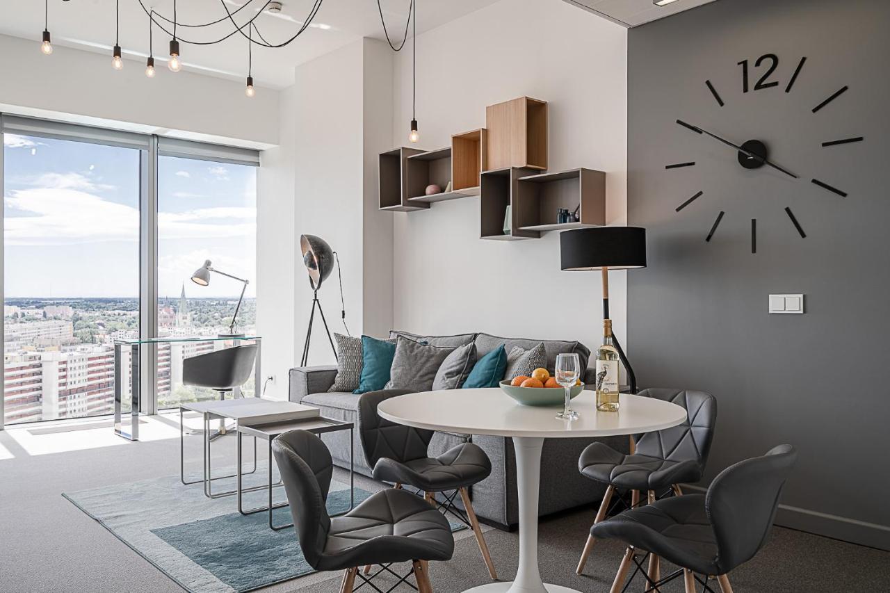 Rentplanet - Apartament Sky Tower Breslau Exterior foto
