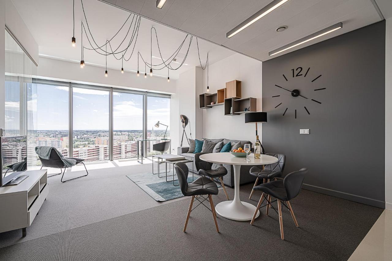 Rentplanet - Apartament Sky Tower Breslau Exterior foto