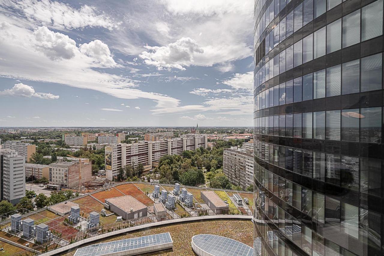 Rentplanet - Apartament Sky Tower Breslau Exterior foto